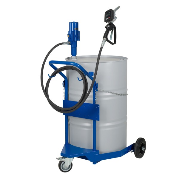 Ölausgabewagen mit Pneumatik-Ölpumpe 3:1 für 200/220 Liter Behälter